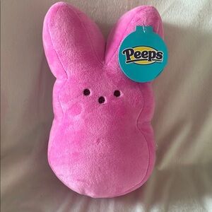 PEEPS Pink Plush Bunny Stuffed Animal.NWT